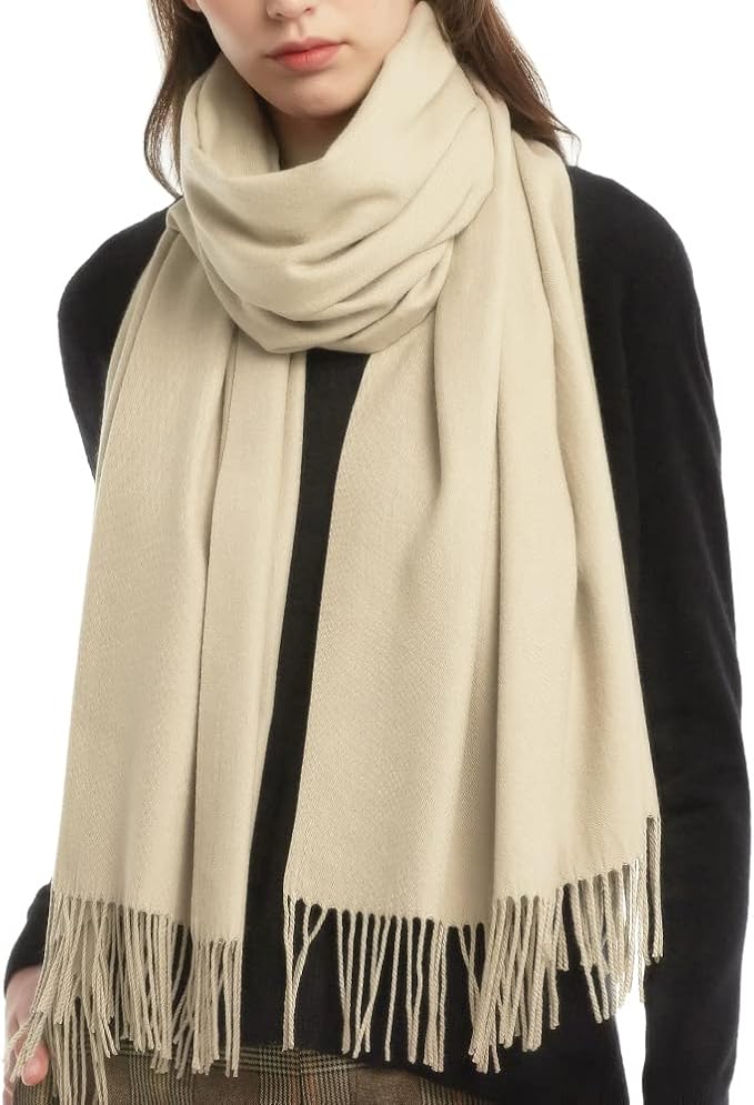 FURTALK Winter Scarf for Women Pashmina Shawl Wraps Soft Warm Fashion Blanket Scarves Gifts