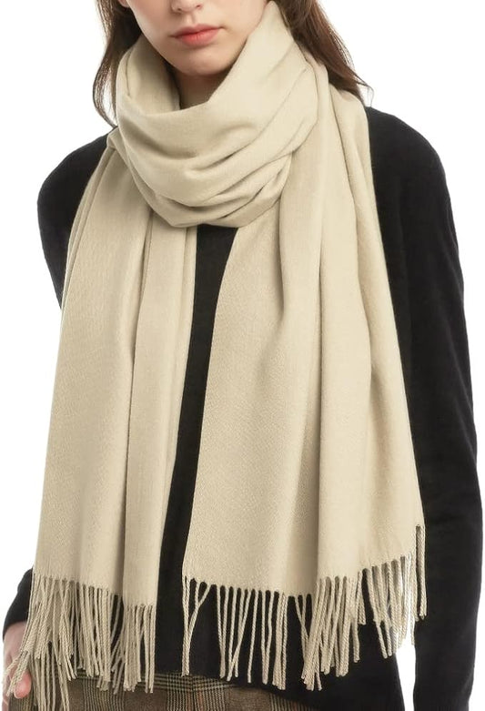 FURTALK Winter Scarf for Women Pashmina Shawl Wraps Soft Warm Fashion Blanket Scarves Gifts
