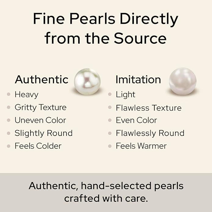 The Pearl Source 9.0-9.5mm Freshwater Pearl Pendant Necklace for Women - Cultured Pearl Necklace with Infinity Design | 14K Gold Plated 925 Sterling Silver Necklace with 16"-20" Adjustable Chain