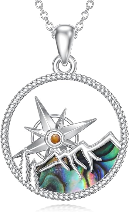Seiyang 925 Sterling Silver Mustard Seed/Cross/Star of David/Triquetra Trinity Knot/Celtic/Claddagh Necklace Christian/Irish Jewelry Gifts for Women Mom Her