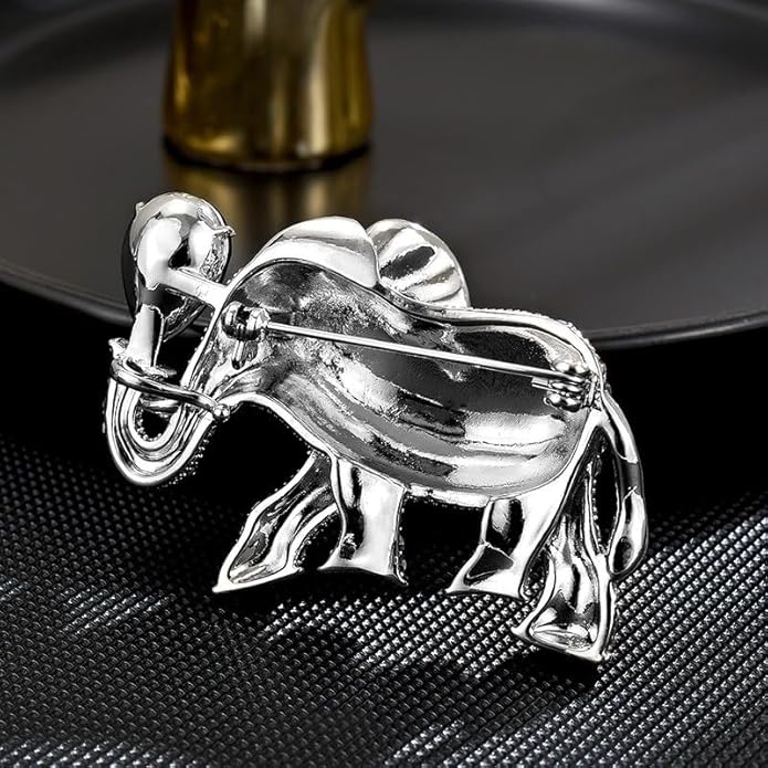 Animal Brooch for Women Girls 18k Gold Plated Animal Brooch Pin Rhinestone Animal Brooch Lapel Pin Jewelry Thanksgiving Day Birthday Wedding Gifts for Mom Wife