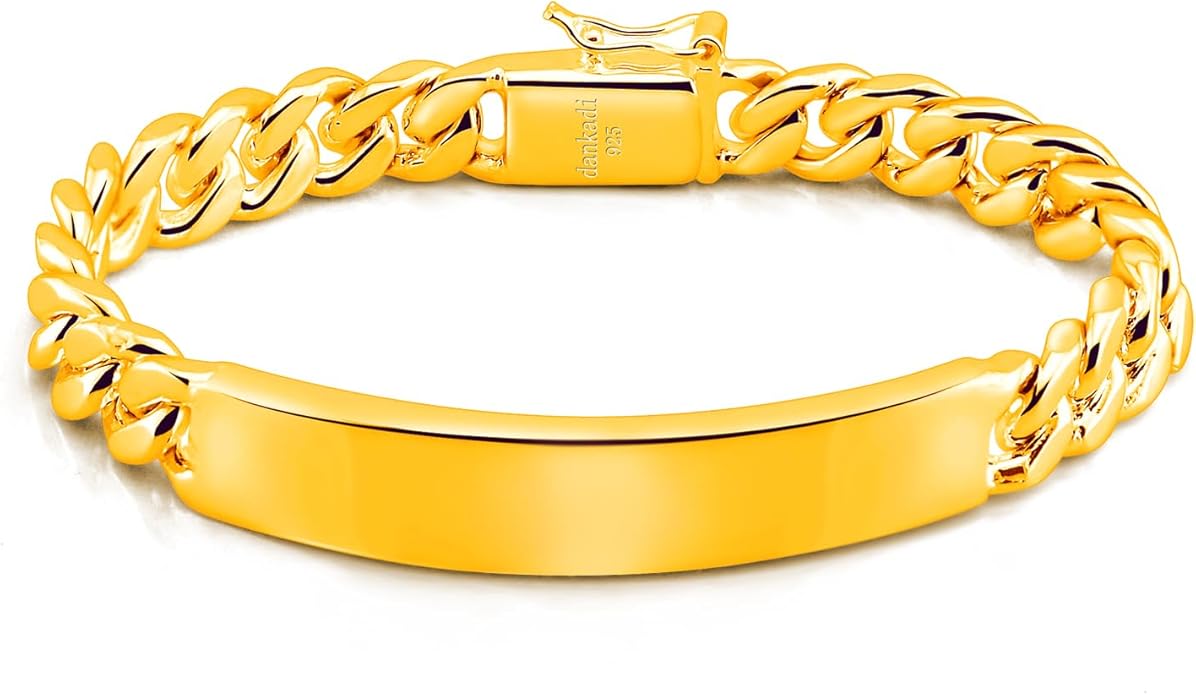 Men 925 Sterling Silver Solid Miami Cuban Link Chain Bracelet 12MM Rectangular Card Bangles 7 "7.5" 8 "8.5" 9 "9.5" 10" Thick Big Curb Cuban Chain Jewelry Gift