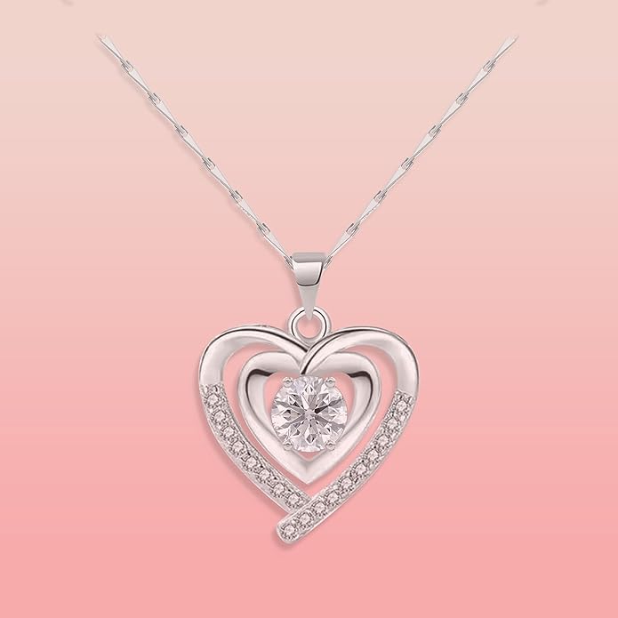 To My Daughter Necklace Gift From Father Jewelry Necklace Present From Dad In Birthday, Mother's Day Or Valentine's Day