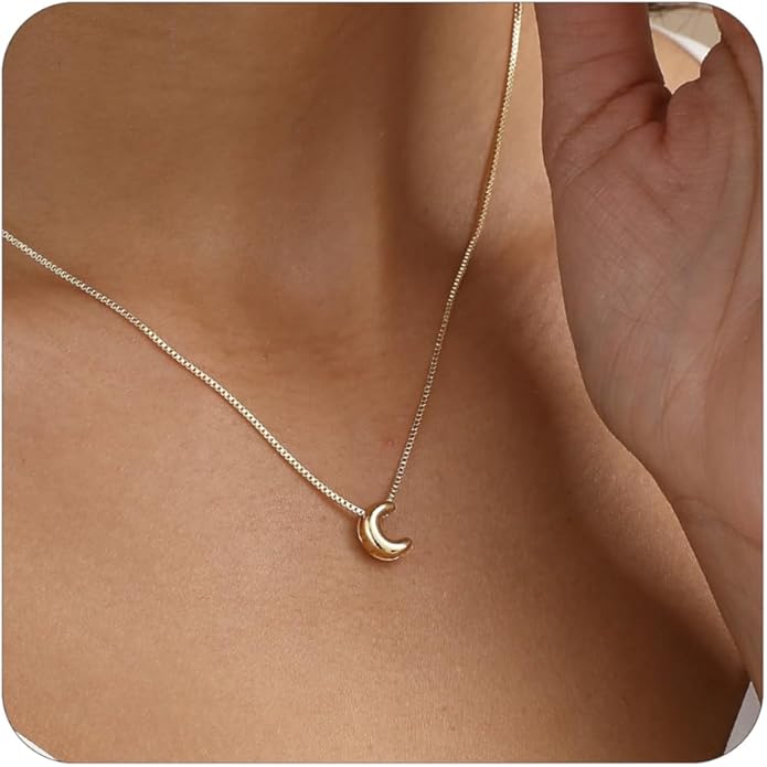 Bubble Gold Letter Necklace for Women, 14k Gold Plated Balloon Initial Necklace, Dainty Gold Necklace for Women, Personalized Bubble Pendant Name Necklace, Fashion Accessories Trendy Jewelry