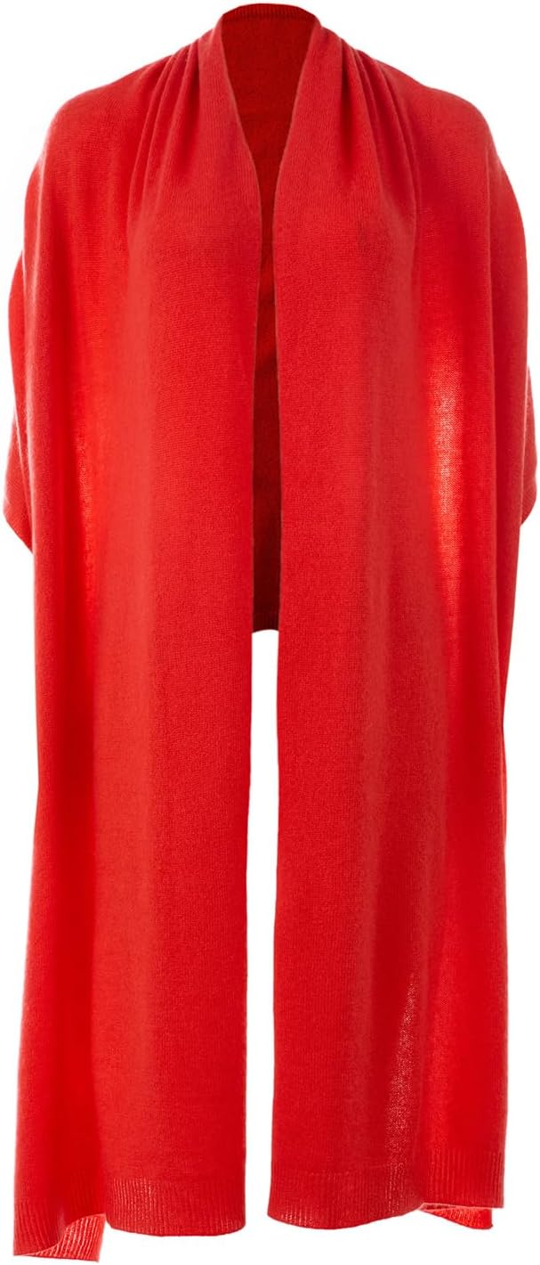 ENETIX Women's Cashmere Wool Oversized Shawl Wrap, Solid Color Pashmina Ultra Soft Stole Scarf for Women with Gift Box