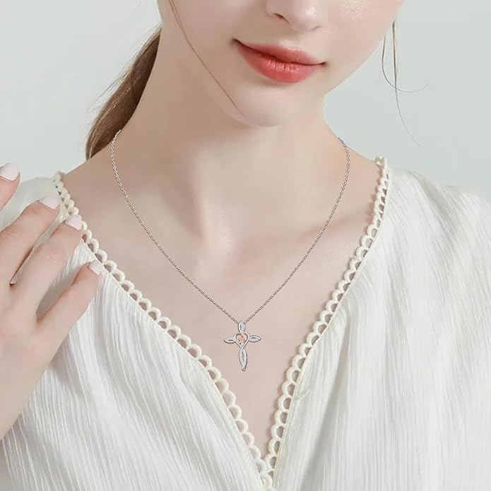 Mother's Day Necklace Gifts 925 Sterling Silver Mom/Wife/Grandma/Nana/Family I Love You Mom Necklace for Women Jewelry Birthday Gifts for Couple