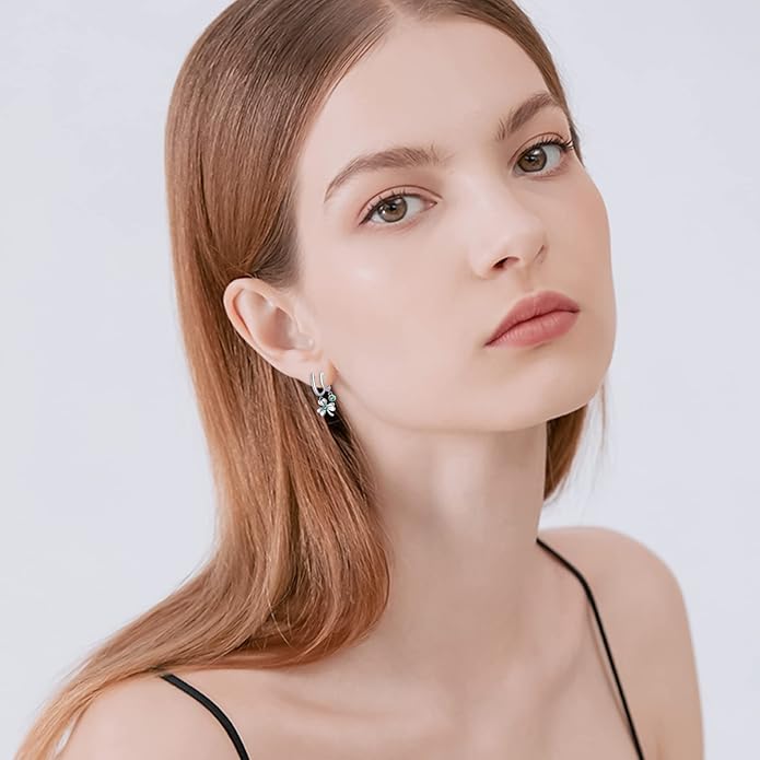 925 Sterling Silver Animals and Plants Dangle Drop Earrings for Women Hypoallergenic Gift for Women Mom Wife Her, Mother’s Day, Birthday, Anniversary