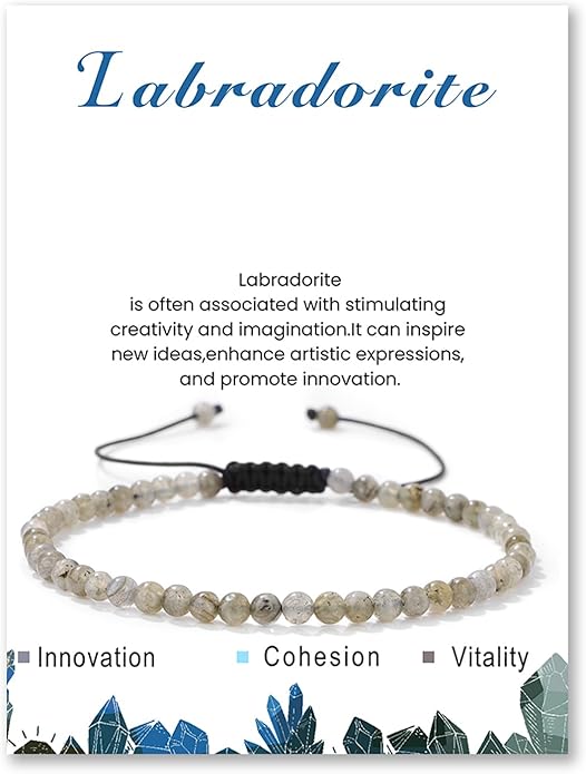Lit Wall Crystal Anklets for Women Handmade Beach Boho Ankle Bracelet 4mm Adjustable Beaded Ankle Bracelet Waterproof Natural Stone Anklet Plus Size Anklets Gemstone Anklet Jewelry Gift for Her