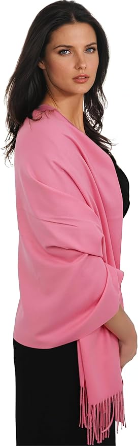 Ocomfly 100% Pashmina Scarf for Women - Premium Womens Scarves - Gift Boxed - Shawls or Wraps - Ultra Soft and Warm