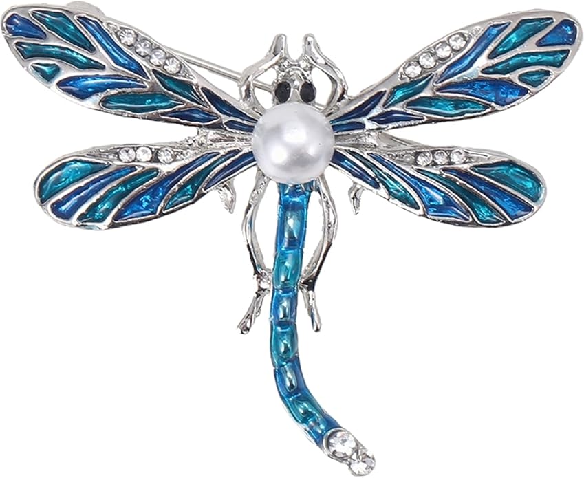 LuvQaze Animal Brooch for Women Men Zirconia Rhinestone Abalone Shell Animal Lapel Pin Christmas Birthday Holiday Gift for Wife Mother Girlfriend Daughter