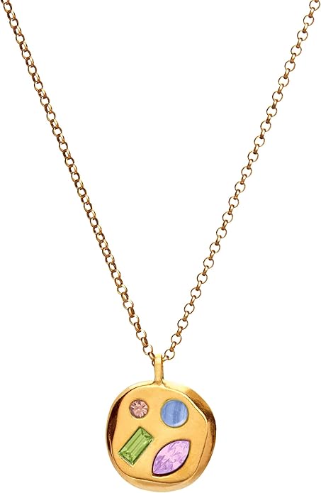 Birthdate 14k Gold Necklace for Women - 16-20in Adjustable 14 Karat Gold Chain with Lobster Clasp - Cadenas de Oro 14k Puro Para Mujer, Ladies Jewelry Birthstone
