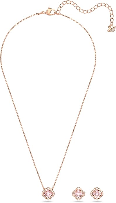 Swarovski Sparking Dance Crystal Necklace and Earring Set Jewelry Collection