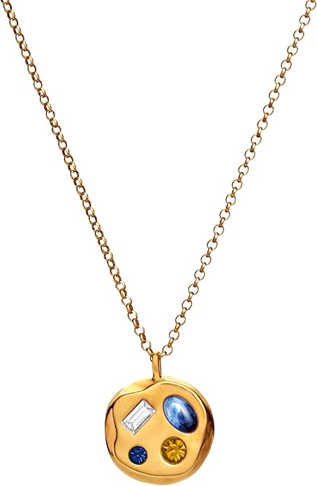 Birthdate 14k Gold Necklace for Women - 16-20in Adjustable 14 Karat Gold Chain with Lobster Clasp - Cadenas de Oro 14k Puro Para Mujer, Ladies Jewelry Birthstone