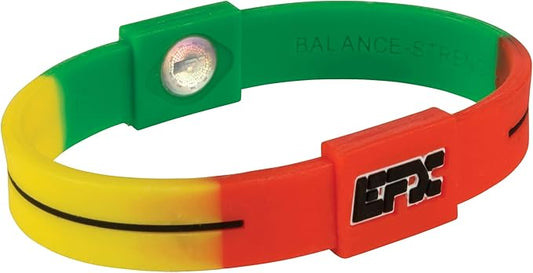 EFX Performance Surgical-Grade Silicone Balance Bracelet with Programmed Holograms for Balance, Strength, Flexibility, Energy | Waterproof & Sweatproof Bracelet for Men and Women | Great for Seniors