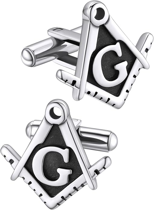 FaithHeart Mens Cufflinks, Norse Viking Tuxedo Shirt Cuff Links, Stainless Steel Cuff Links and Shirt Studs, Gift Box