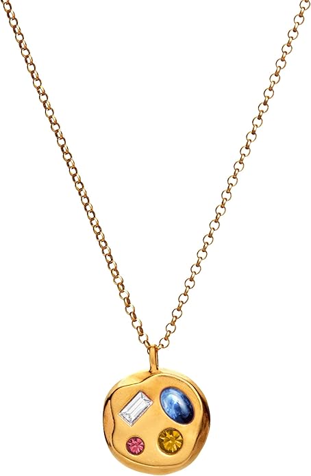 Birthdate 14k Gold Necklace for Women - 16-20in Adjustable 14 Karat Gold Chain with Lobster Clasp - Cadenas de Oro 14k Puro Para Mujer, Ladies Jewelry Birthstone