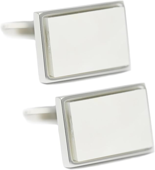 MENDEPOT Cufflinks And Tie Clip Set Men Wedding Accessory Gift Father's Day Birthday Cuff Links Tie Bar