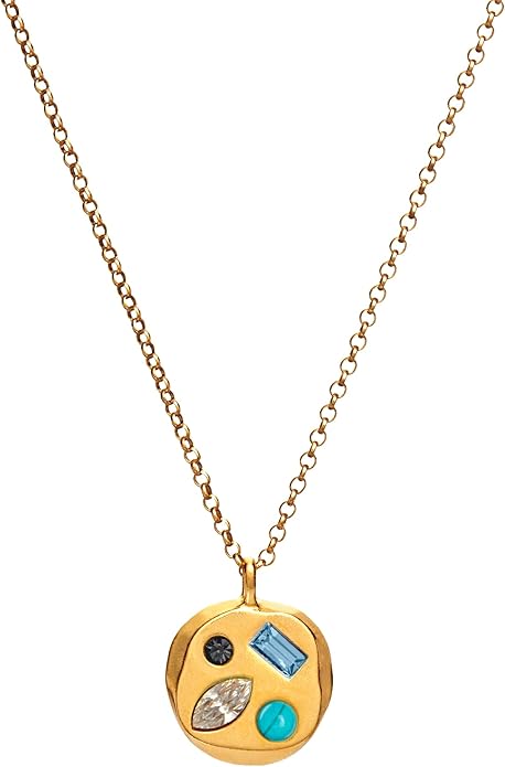 Birthdate 14k Gold Necklace for Women - 16-20in Adjustable 14 Karat Gold Chain with Lobster Clasp - Cadenas de Oro 14k Puro Para Mujer, Ladies Jewelry Birthstone