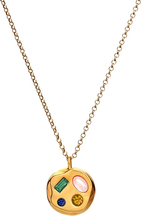 Birthdate 14k Gold Necklace for Women - 16-20in Adjustable 14 Karat Gold Chain with Lobster Clasp - Cadenas de Oro 14k Puro Para Mujer, Ladies Jewelry Birthstone