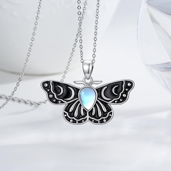 KoyeKei Sterling Silver Halloween Necklace Gothic Jewelry Gifts for Women Men