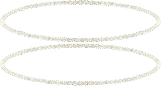 iF YOU Gold Ankle Bracelets for Women, 14k Gold Plated Waterproof Cuban Link Chain Anklets Set, Layered Anklet Bracelets for Women Beach Gift Adjustable Size 5pc