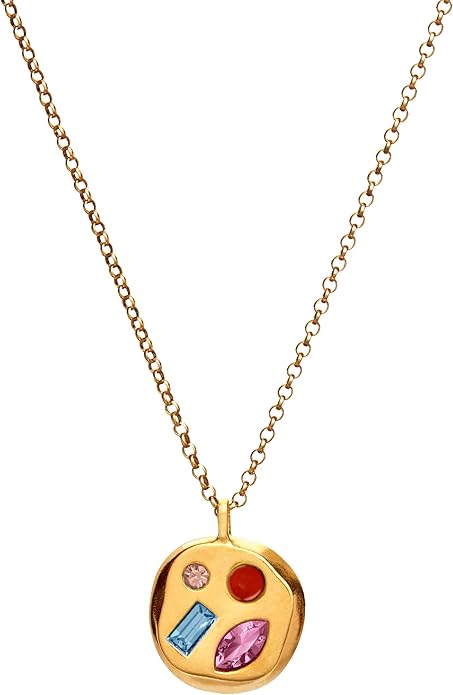 Birthdate 14k Gold Necklace for Women - 16-20in Adjustable 14 Karat Gold Chain with Lobster Clasp - Cadenas de Oro 14k Puro Para Mujer, Ladies Jewelry Birthstone