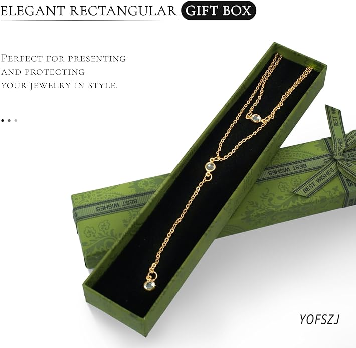 14K Gold Plated Y Necklace for Women – Dainty Lariat Long Pendant Chain, Layered Drop Necklace for V Neck Dress, Simple Sexy Cleavage Jewelry Gifts for Women