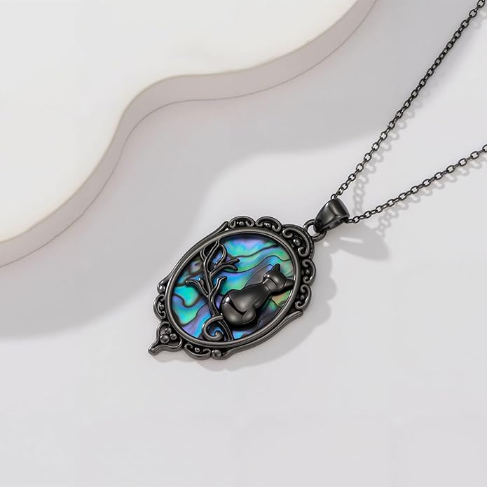 KoyeKei Sterling Silver Halloween Necklace Gothic Jewelry Gifts for Women Men