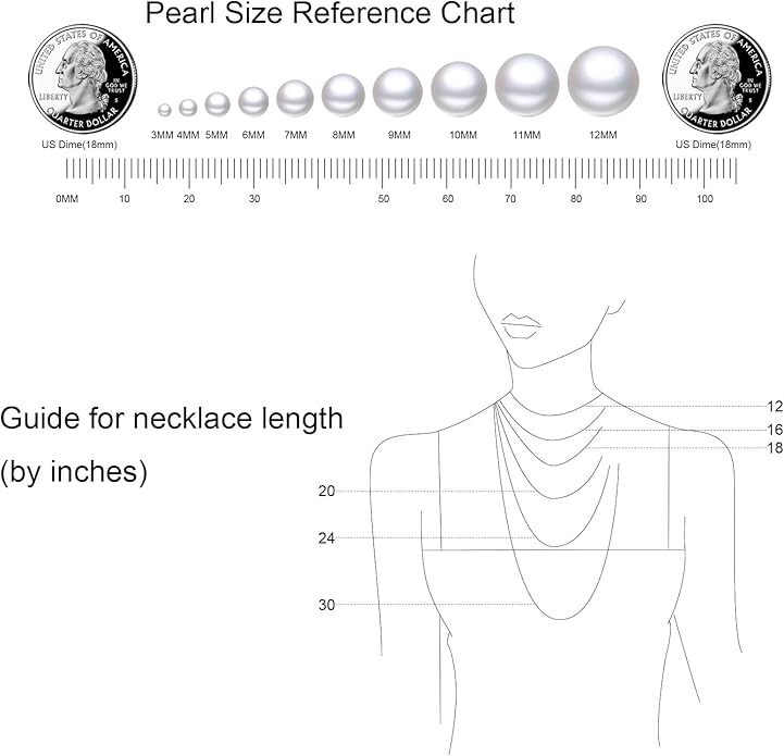 Sebina Pearl Pendant Necklace for Women,925 Sterling Silver Pendant Jewelry,Anniversary Christmas Birthday Valentines Gifts for Wife, Mom, Dauhter, Girlfriend,Her