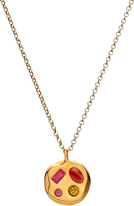 Birthdate 14k Gold Necklace for Women - 16-20in Adjustable 14 Karat Gold Chain with Lobster Clasp - Cadenas de Oro 14k Puro Para Mujer, Ladies Jewelry Birthstone