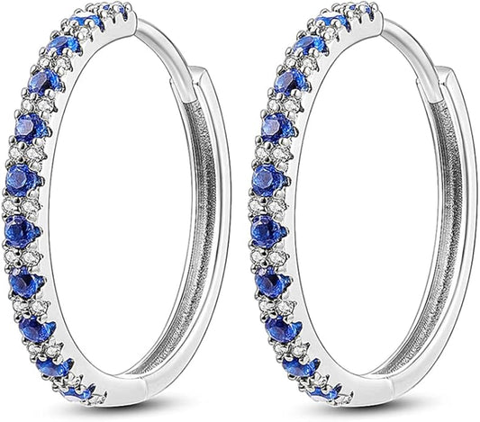 925 Sterling Silver Women Earrings, Sparkling Star and Moon Earrings, Various Hypoallergenic Earrings, Best Gift for Women