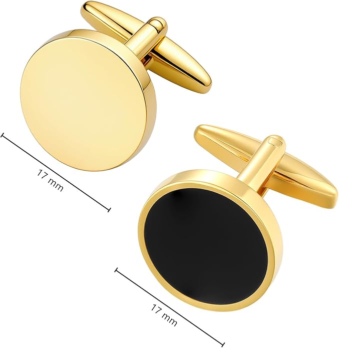 GWD 2 Pairs Cufflinks For Men Classic Groom Cuff links Mens Shirt Business Wedding Gifts