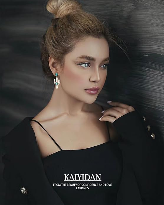 Silver/Gold Boho Dangle Statement Earrings for Women Trendy,Handmade Vintage Dainty Cute Long Drop Summer Earrings,fashion Accessories Jewelry Gifts