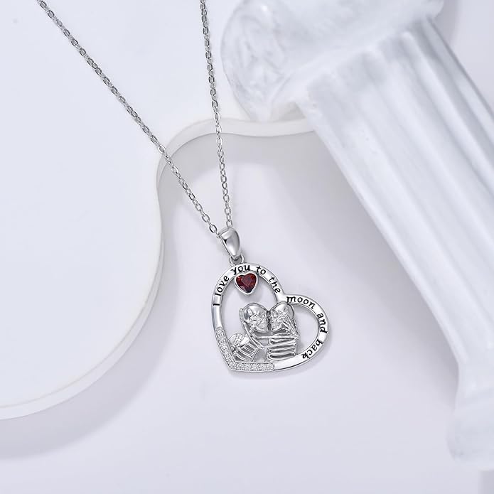 KoyeKei Sterling Silver Halloween Necklace Gothic Jewelry Gifts for Women Men