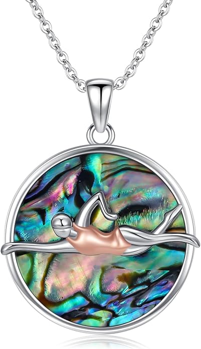 Soccer/Basketball/Gymnastics/Swimming/Ballet/Running/Golf/hockey Necklace 925 Sterling Silver Sport Jewelry Birthday Christmas Gifts for Women