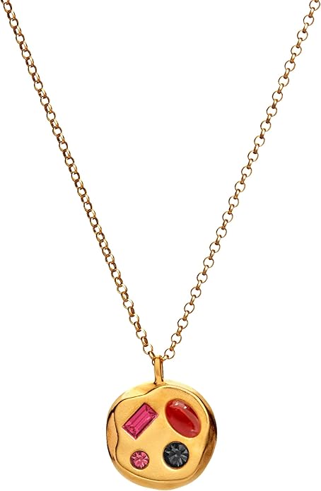 Birthdate 14k Gold Necklace for Women - 16-20in Adjustable 14 Karat Gold Chain with Lobster Clasp - Cadenas de Oro 14k Puro Para Mujer, Ladies Jewelry Birthstone