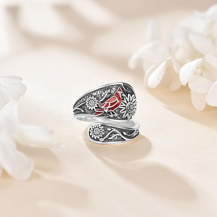 Spoon Ring Sterling Silver Vintage Spoon Ring Jewelry Gifts for Women