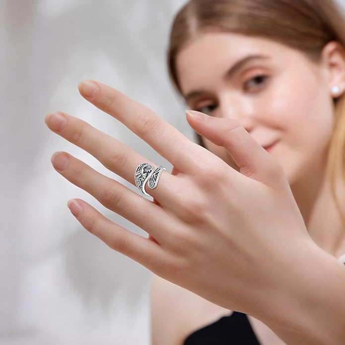 Spoon Ring Sterling Silver Vintage Spoon Ring Jewelry Gifts for Women