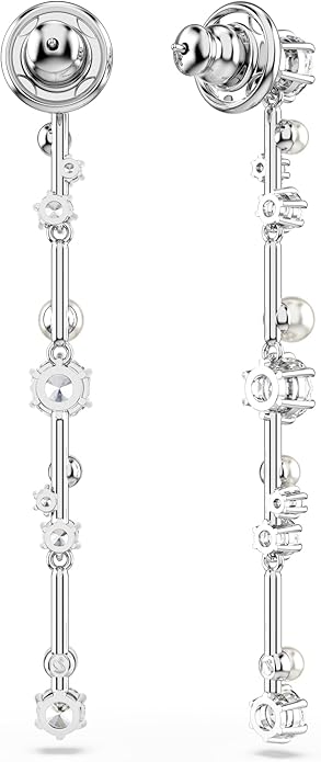 Swarovski Constella Crystal and Pearl Jewelry Collection, Rhodium Finish