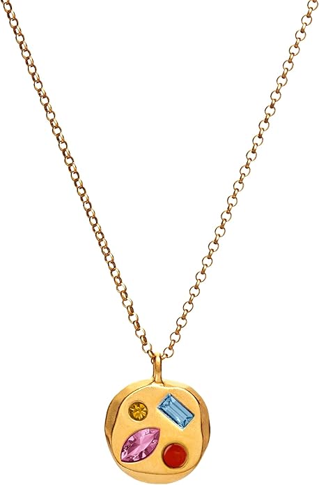 Birthdate 14k Gold Necklace for Women - 16-20in Adjustable 14 Karat Gold Chain with Lobster Clasp - Cadenas de Oro 14k Puro Para Mujer, Ladies Jewelry Birthstone