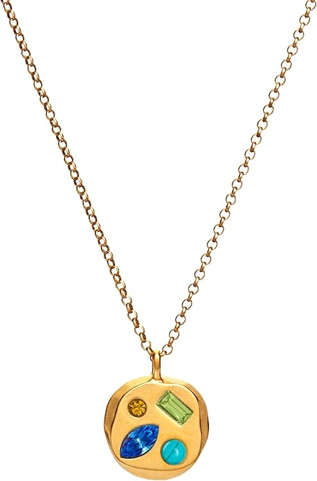 Birthdate 14k Gold Necklace for Women - 16-20in Adjustable 14 Karat Gold Chain with Lobster Clasp - Cadenas de Oro 14k Puro Para Mujer, Ladies Jewelry Birthstone