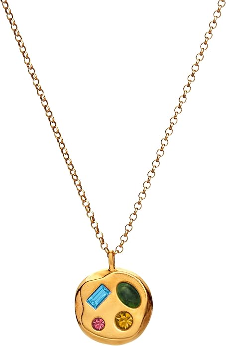 Birthdate 14k Gold Necklace for Women - 16-20in Adjustable 14 Karat Gold Chain with Lobster Clasp - Cadenas de Oro 14k Puro Para Mujer, Ladies Jewelry Birthstone