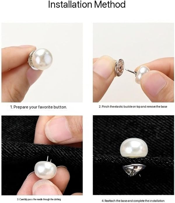 40PcsShirt Brooch Pins Mini Cover Up Enamel Safety Lapel Pins Buttons Sweater Shawl Clips for Hat Coat Dress Clothes Decoration