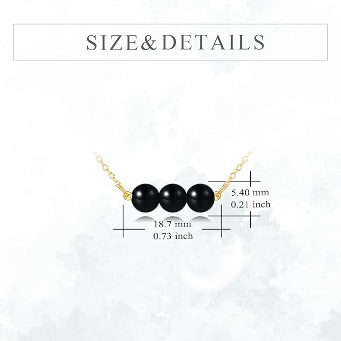 KECHO 14K Real Gold Freshwater Cultured Pearl Pendant Necklace 14K Solid Gold Jewelry Anniversary Birthday Gifts for Women