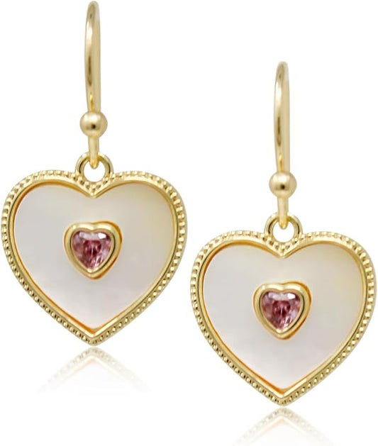 POMINA White Flower Statement Necklace for Women, Floral Bib Collar Necklace with Adjustable Chain, Flower Earrings, Elegant Costume Jewelry for Weddings, Gifts for Women