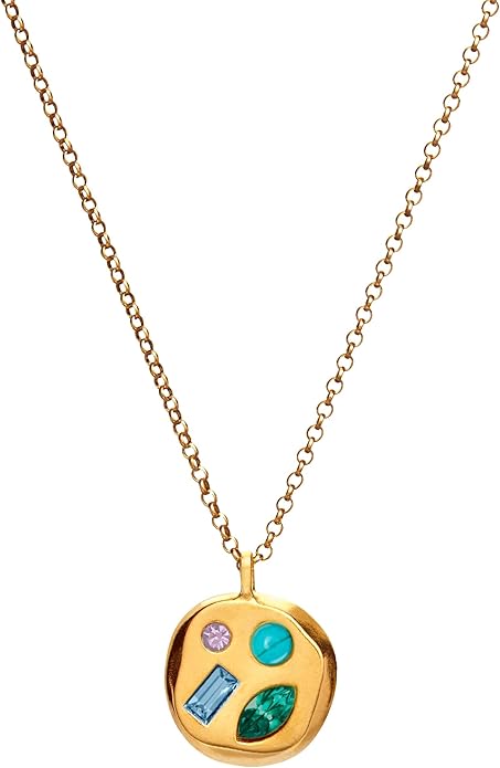 Birthdate 14k Gold Necklace for Women - 16-20in Adjustable 14 Karat Gold Chain with Lobster Clasp - Cadenas de Oro 14k Puro Para Mujer, Ladies Jewelry Birthstone
