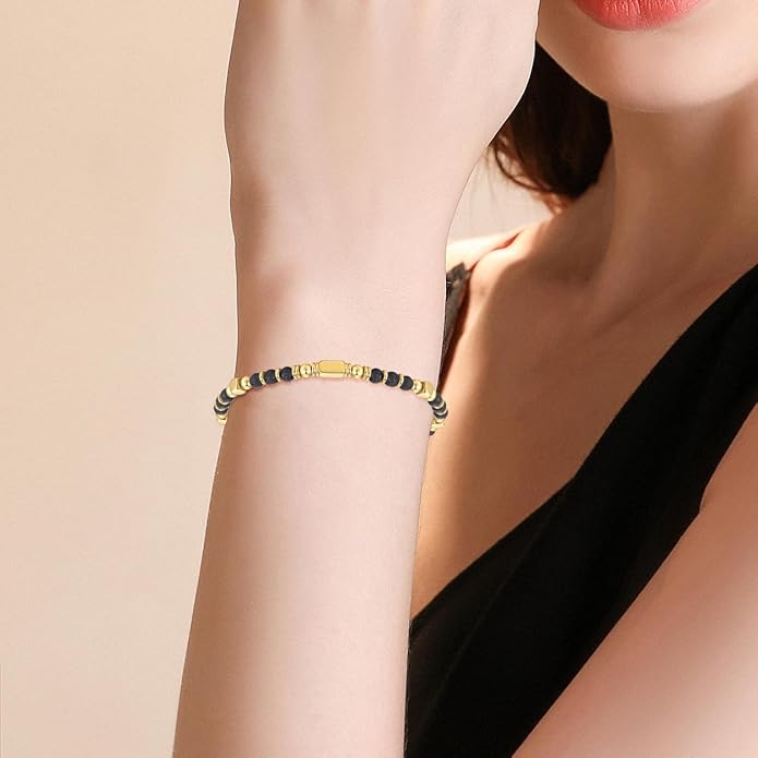 Beaded Bracelets for Women - Silver and Gold Boho Bracelets, Trendy Jewelry Gifts for Lover, Mom, Friends