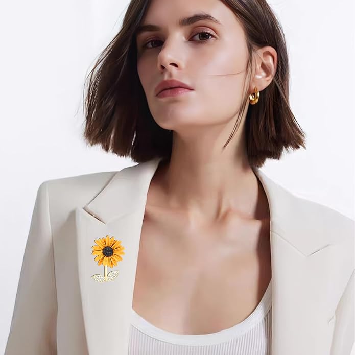 Flower Floral Brooch Pin Pearl Rhinestone Crystal Brooches Pins Scarf Brooch Clip Christmas Lapel Pin Dress Accessories for Women