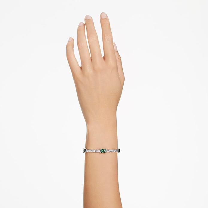 Swarovski Matrix Hoop Earrings, Bracelet, Tack Pin, Multicolored Crystals, Gold-Tone Finish