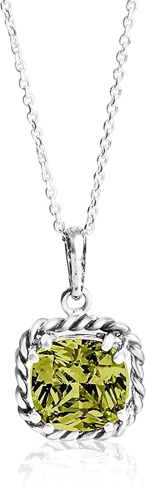 JEAN RACHEL JEWELRY 925 Sterling Silver Necklace for Women - Rope with Cubic Zirconia Vintage Design - Hypoallergenic, Lead & Nickel Free Jewelry - Artisan Handcrafted Statement Necklace